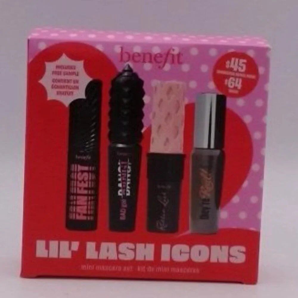 Benefit Cosmetics Lil Lash Icons US 2025 Mascara‎ Minis Set, BNIB